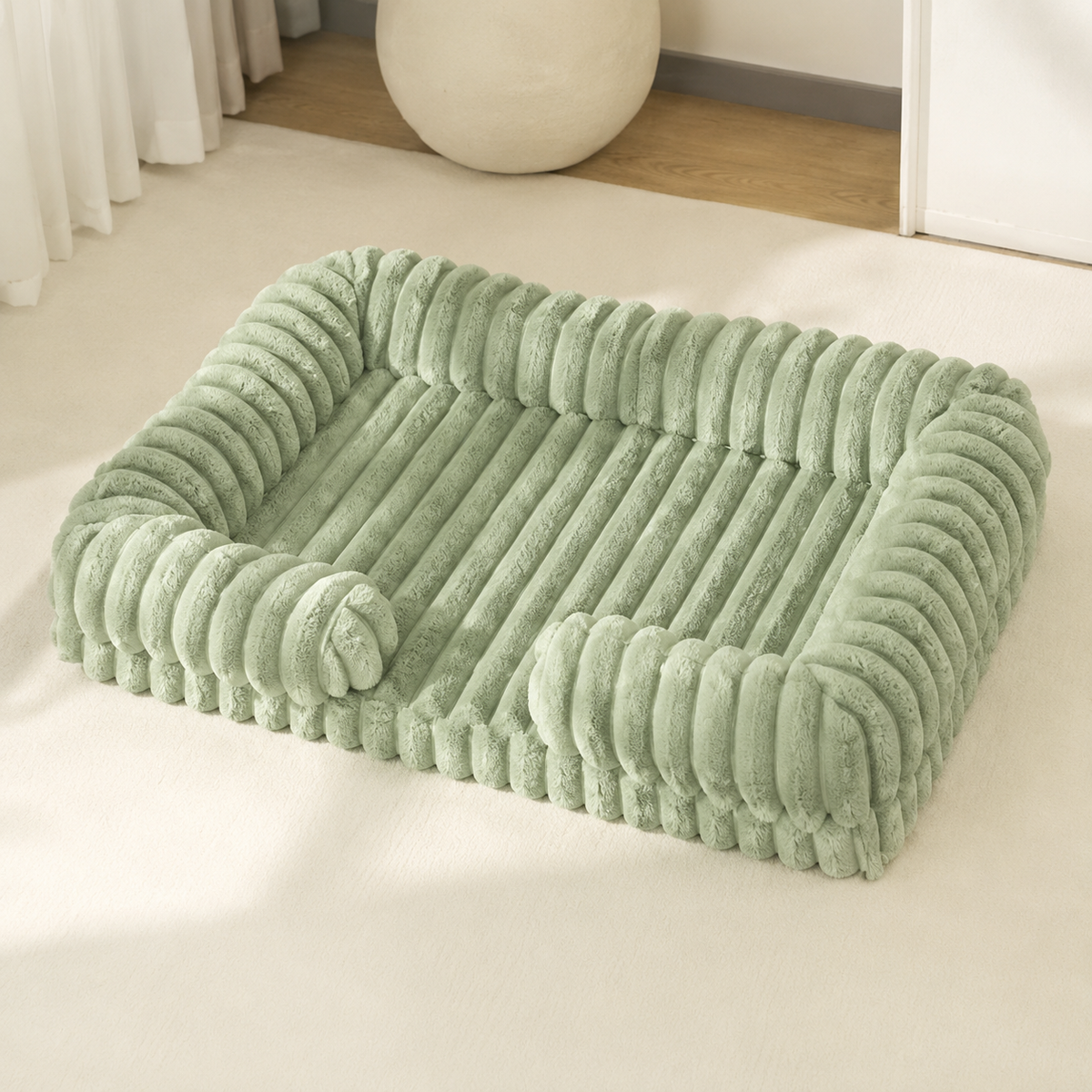 OrthoCanine Orthopedic Dog Bed — Memory Foam in Green