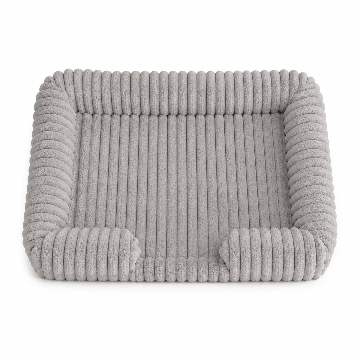 OrthoCanine Orthopedic Dog Bed — Memory Foam in Light Grey