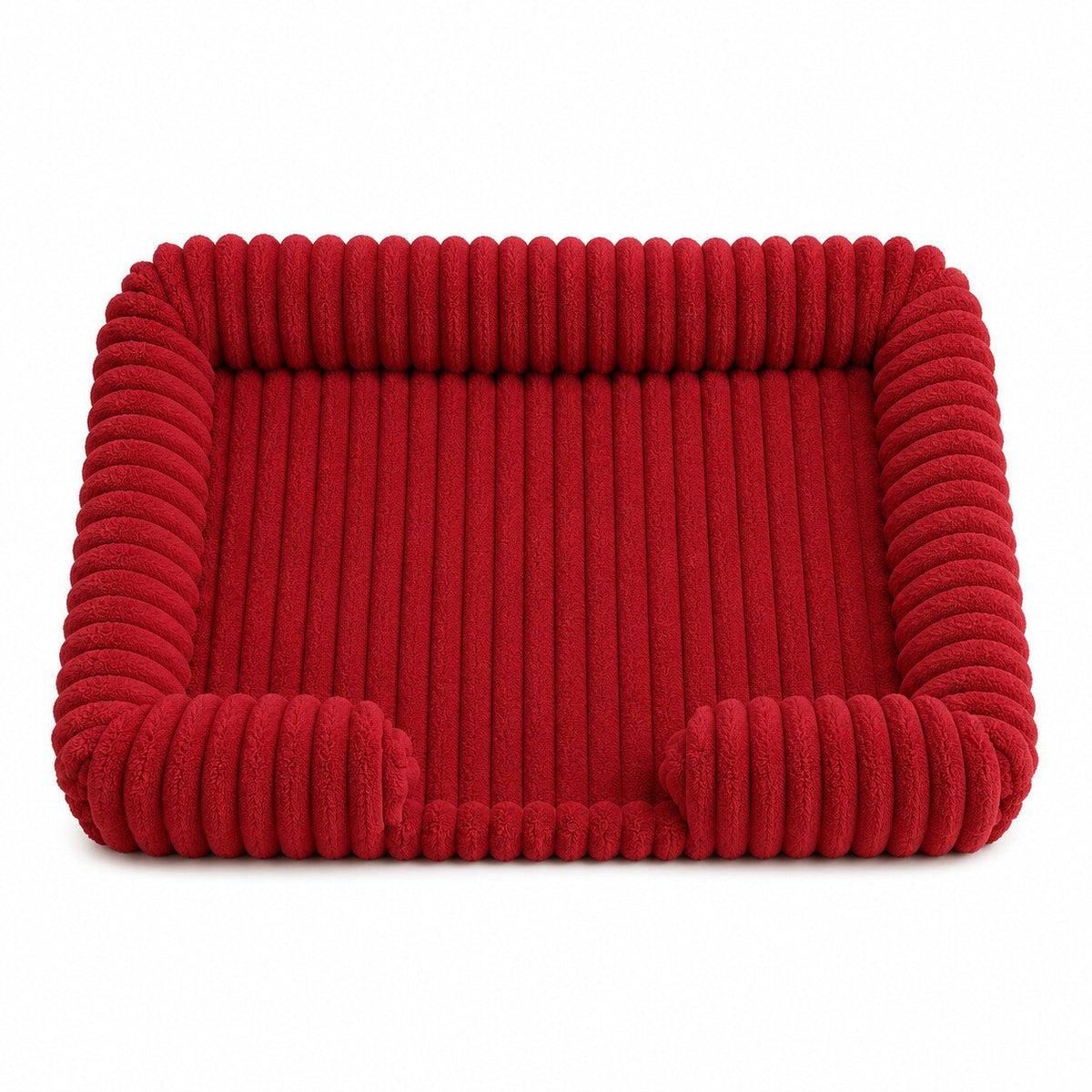 OrthoCanine Orthopedic Dog Bed — Memory Foam in Red