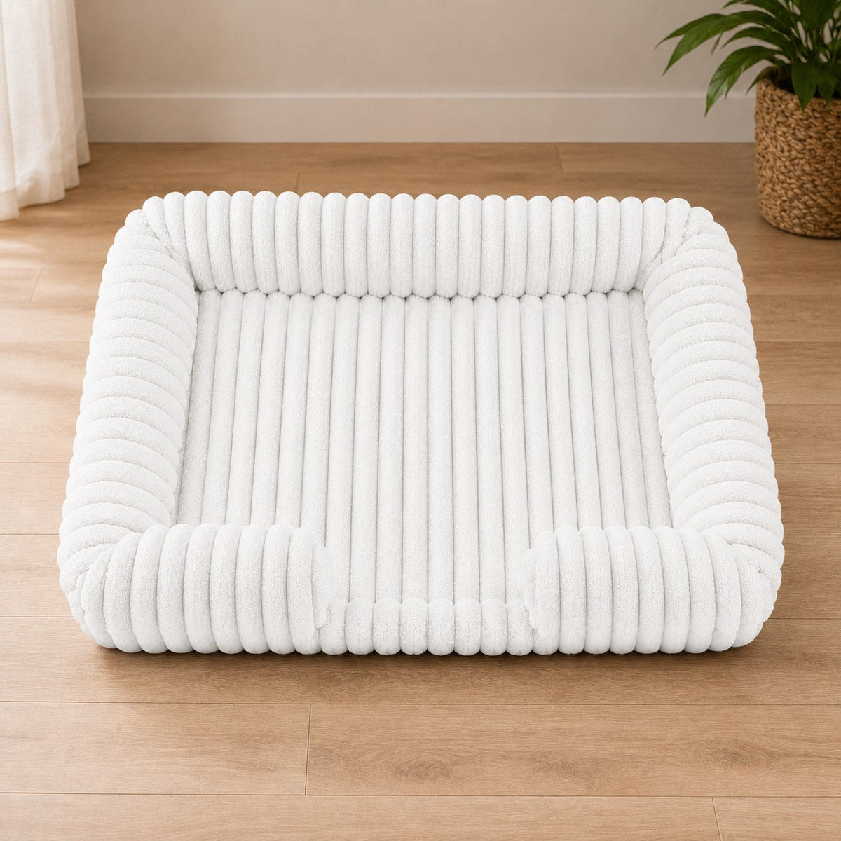 OrthoCanine Orthopedic Dog Bed — Memory Foam in White
